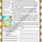 Germany Reading Comprehension Practice Exercises With Definitions ESL