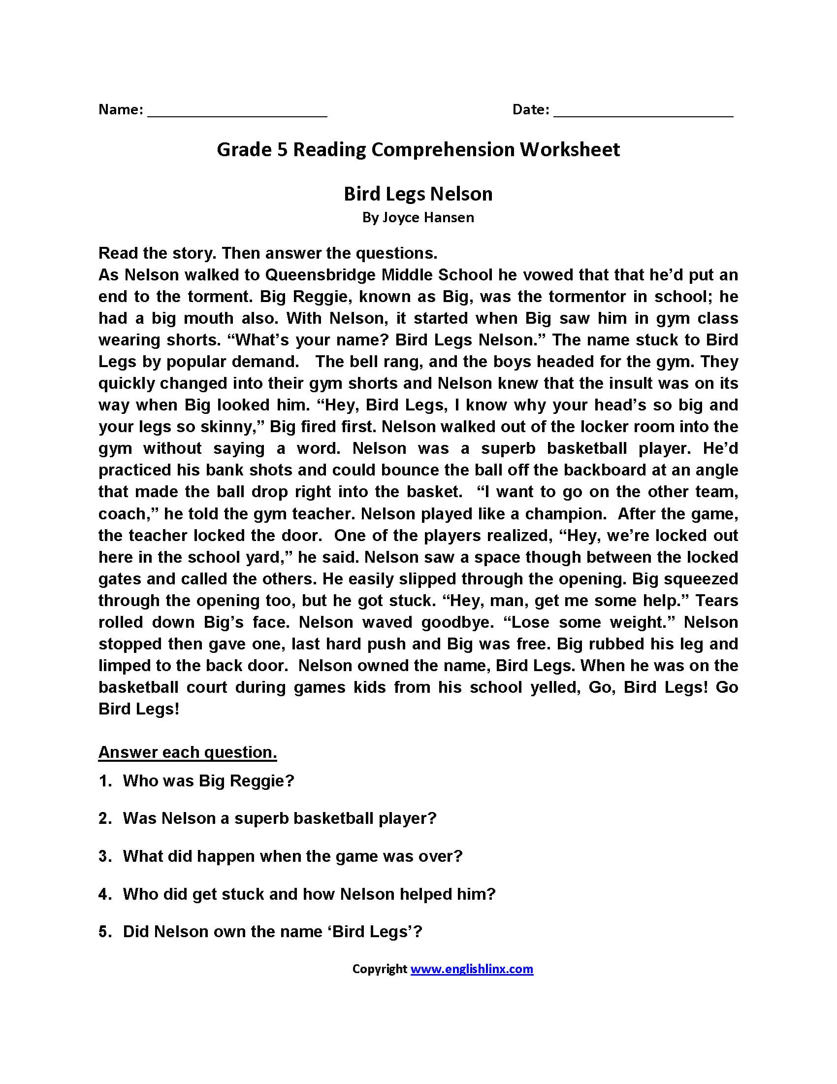 comprehension-worksheet-for-grade-5-favorite-workshee-vrogue-co