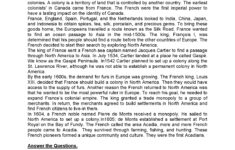 Grade 7 Reading Comprehension Worksheets Pdf Amulette