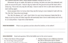 Grade 7 Reading Comprehension Worksheets Pdf Amulette