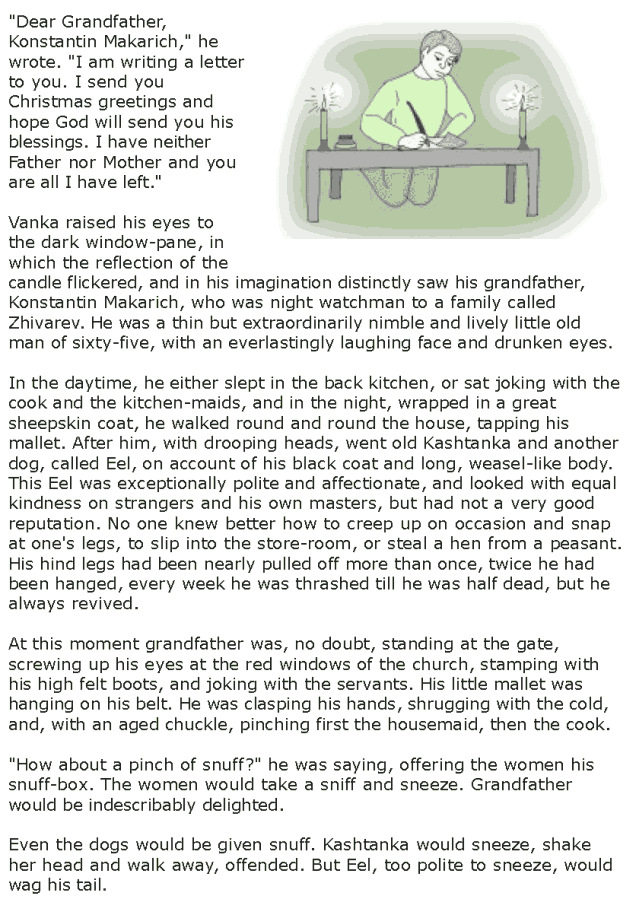 7th Grade Short Stories Printable Reading Comprehension Worksheets