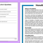 Hanukkah Differentiated Reading Comprehension Activity