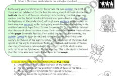 History Of Christmas Reading Comprehension At Intermediate Level ESL