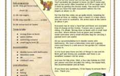 Horse Riding Holidays English ESL Worksheets For Distance Learning