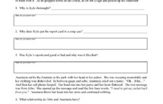 Inferences Worksheets Ereading Worksheets