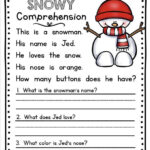 January No Prep Math Literacy Pack F Reading Comprehension