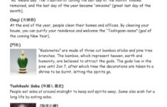 Japanese New Year Traditions English ESL Worksheets For Distance