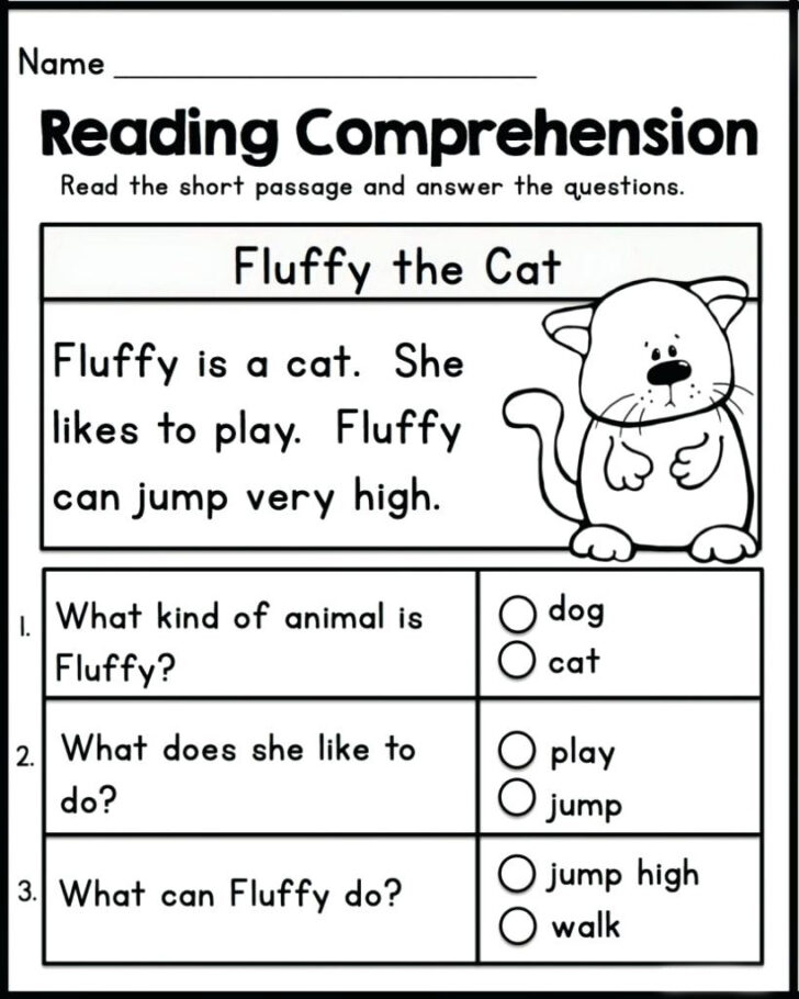 Free Printable Kindergarten Reading Pages