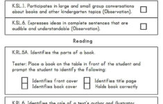 Kindergarten Reading Assessment Pdf Teaching Treasure