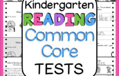 Kindergarten Reading Assessments 22 Tests Kindergarten Reading
