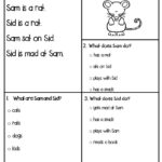Kindergarten Reading Comprehension Assessment Booklets Resourc