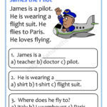 Kindergarten Reading Comprehension Passages English ESL Powerpoints