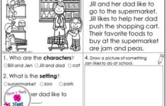 Kindergarten Story Element Worksheets Set 2 Story Elements Worksheet