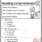 Kindergarten Worksheets Reading Comprehension