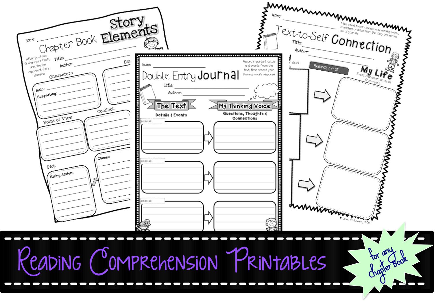 Chapter Book Reading Comprehension Worksheets Reading Comprehension 