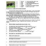 Middle School Reading Comprehension Worksheets Free Worksheets Samples