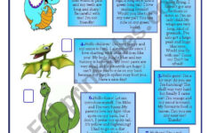 MY LITTLE DINOSAUR READING COMPREHENSION ESL Worksheet By English in