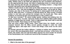 My Mother Eighth Grade Reading Worksheets Reading Worksheets