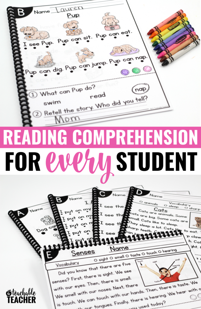 No Prep Reading Comprehension Passages With Leveled Questions These ...