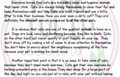 Persuasive Texts Writing Samples With Comprehension Questions