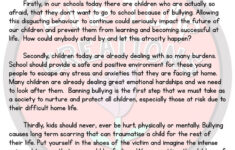 Persuasive Writing Reading Comprehension Worksheet Passages Includes