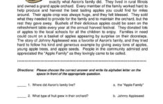 Pin En English Reading Comprehension