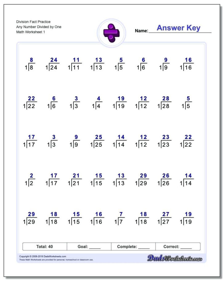 Free 5th Grade Worksheets With Answer Key