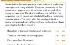 Reading Basketball In Greece Worksheet