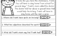 Reading Comprehension Checks Read The Simple Story And Answer The Co