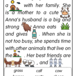 Reading Comprehension Kit Animal Passages Grades 1 3