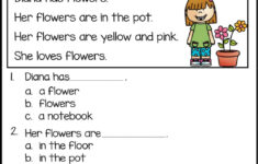 Reading Comprehension Online Activity For Grade1