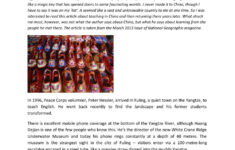 Reading Comprehension Online Exercise For Grade 10