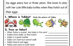 Reading Comprehension Passage For Beginning English Learners Reading