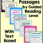 Reading Comprehension Passages And IPad Apps By Guided Reading Level