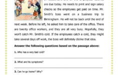 Reading Comprehension Practice Grade 12 Morris Phillip s Reading