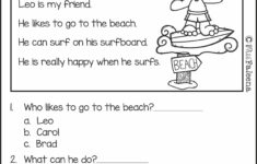 Reading Comprehension Set 2 2nd Grade Reading Worksheets Reading