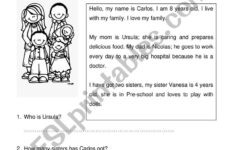 Reading Comprehension WH Questions ESL Worksheet By Kmolinasoliz