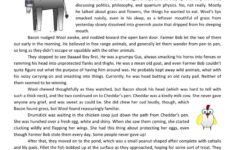 Reading Comprehension Worksheet Bacon And Wool On The Farm