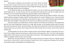 Reading Comprehension Worksheet Mr Eckerd s House