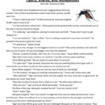 Reading Comprehension Worksheet Tigers Sharks And Mosquitoes