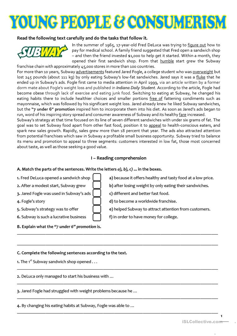 Reading Comprehension Worksheets 11th Grade Printable Worksheets 