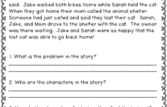 Reading Comprehension Worksheets Best Coloring Pages For Kids