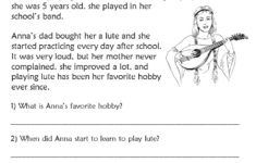 Reading Comprehension Worksheets for grade 3 Your Home Teacher