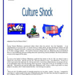 Reading Culture Shock English ESL Worksheets For Distance Learning