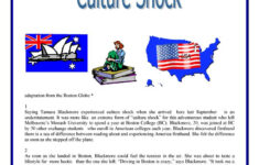 Reading Culture Shock English ESL Worksheets For Distance Learning