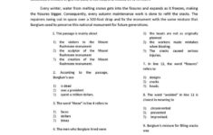 Reading With 10 Multiple Choice Questions Reading Comprehension