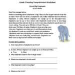 Reading Worksheets Third Grade Reading Worksheets