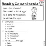 Simple Comprehension Worksheets For Kindergarten Db Excel