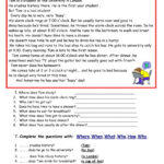 Simple Present Reading Comprehension Interactive Worksheet