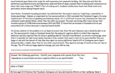 Social Media And Self Esteem Worksheet Free ESL Printable Worksheets